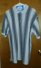 Men's Gant L/G short sleeve striped polo shirt