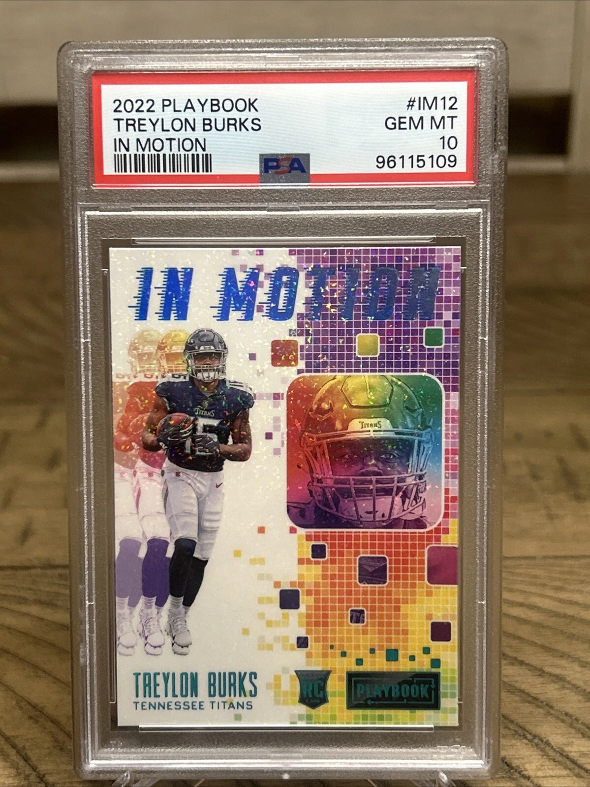 Treylon Burks Panini Playbook in Motion #IM12 Base