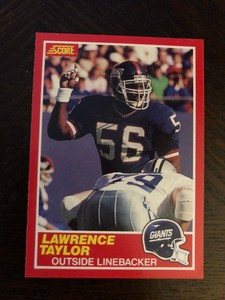 1989 Score Lawrence Taylor Card NM-MT | eBay
