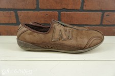 VGC Merrell Arabesque Leather Espresso Womens Size 7 Zip Loafers