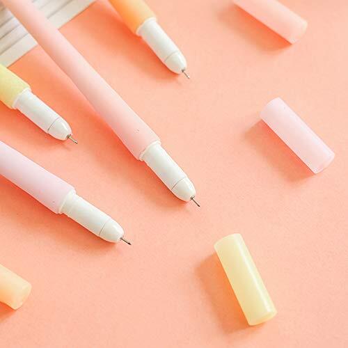 6 piezas/juego de bolígrafos de gel luminoso flexibles bolígrafos creativos de gel de silicona fre... - Imagen 5 de 7