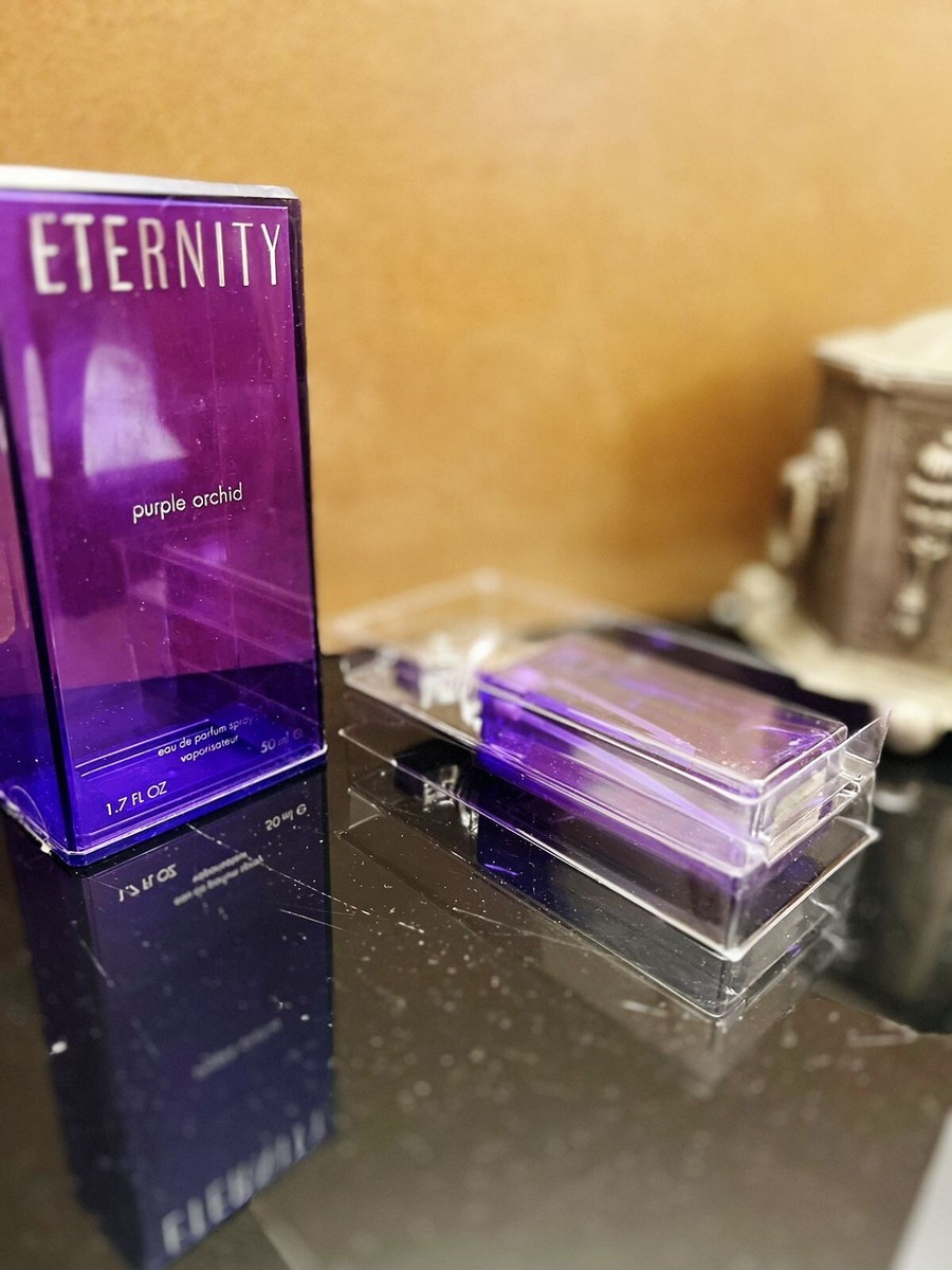 VINTAGE Calvin Klein Eternity Purple Orchid EDP Women 50 ml 1.7 oz