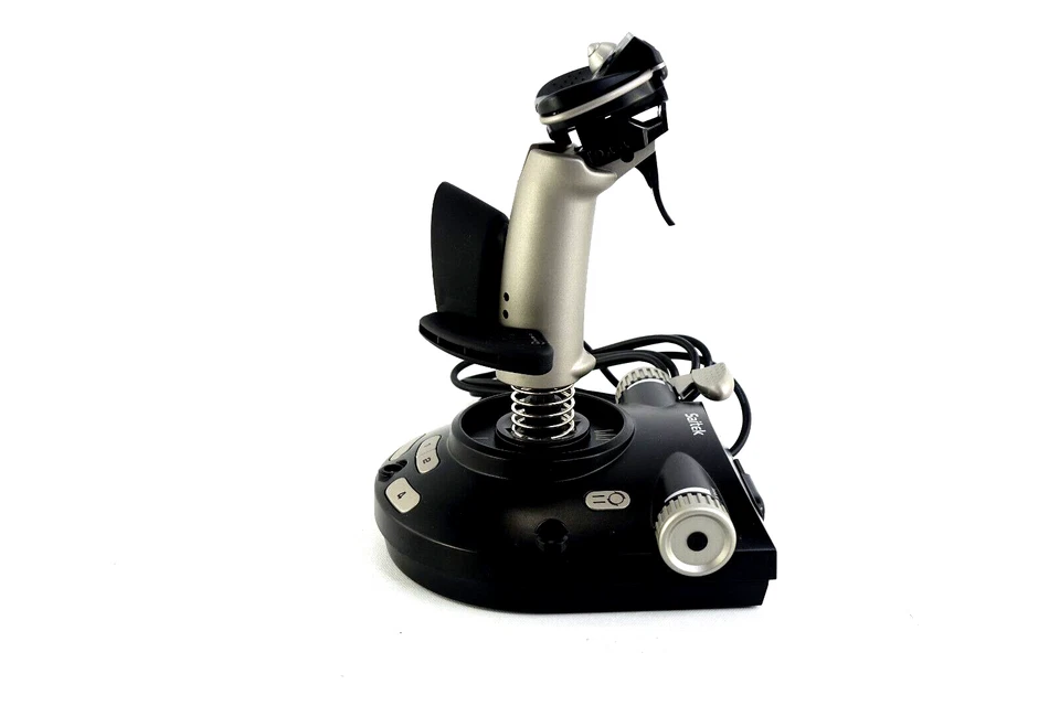 Saitek Cyborg 3D Platinum USB Flight Stick Joystick - Image 3 of 4