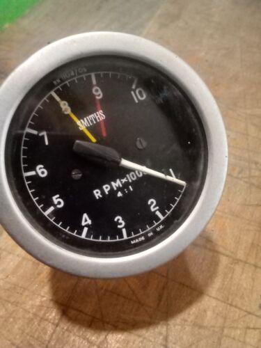 Vintage Smith's 60mm Rev Counter / Tachometer. Ratio 4-1 - 1960s Formula Ducati - Picture 16 of 19