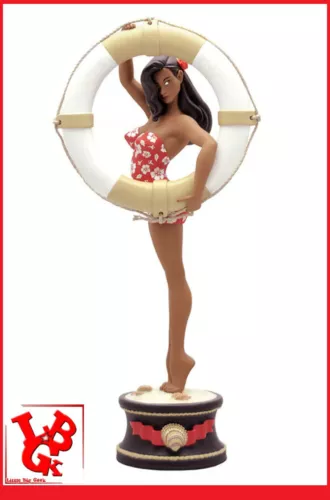 YUKU LELEE Olivier VATINE Statue 29Cm Attakus Figure Comic Book Pin Up Sexy # NEW #