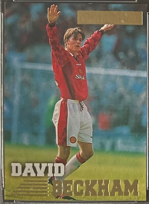Merlin's Premier Gold David Beckham ベッカム 1997 EPL Merlins David Beckham Premier Gold #92 PSA 8.5 NM-MT+