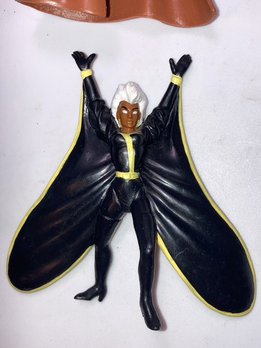 1991 Marvel X-Men PVC Figures Wolverine, Gambit, Storm, Cable Lot of 4 RARE 3.5" - Picture 4 of 19