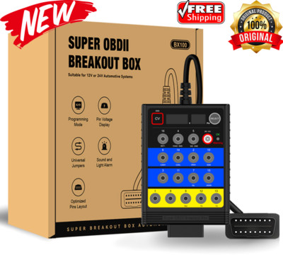 Auto Car OBD Break Out OBD2 Breakout Tester Can Test Box OBD2 Pin Out Box