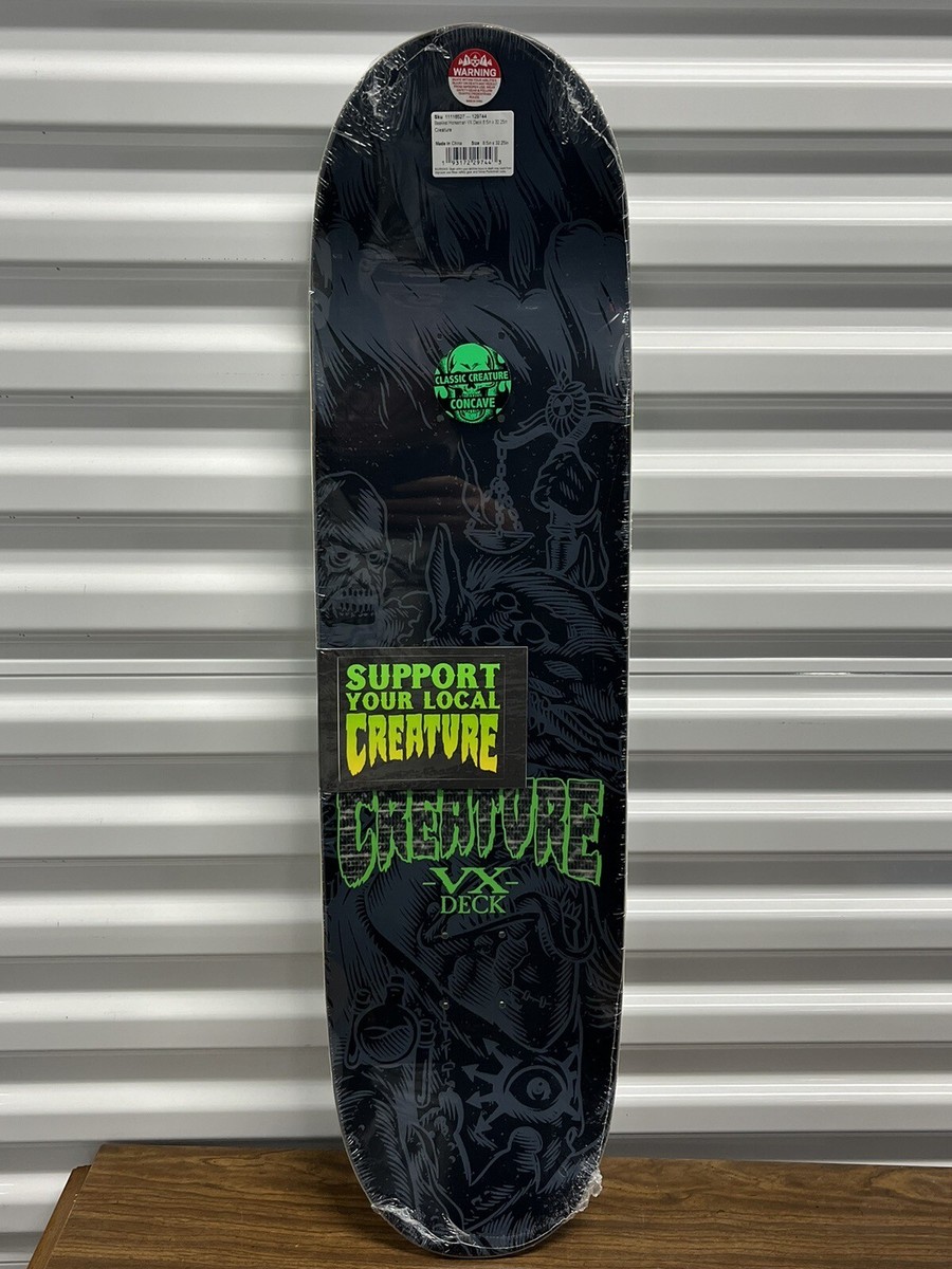 Creature Skateboard deck Baekkel Horseman VX 8.5&quot; x 32.25&quot; | eBay