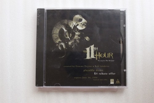 The 11th Hour Playable Demo PC CD-ROM Sealed Rare - Picture 1 of 2