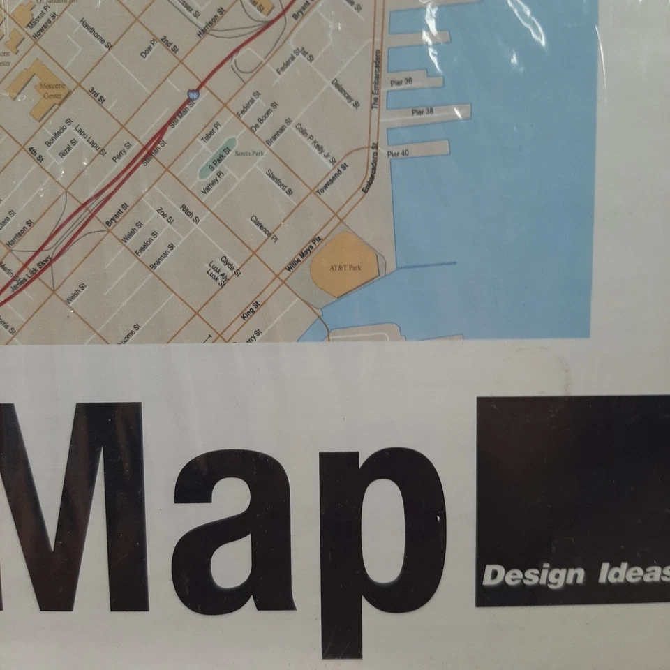 Rare San Francisco Puzzle Map 1000 Pieces Finished Size 19"x27"  by Design Ideas - Image 3 of 4