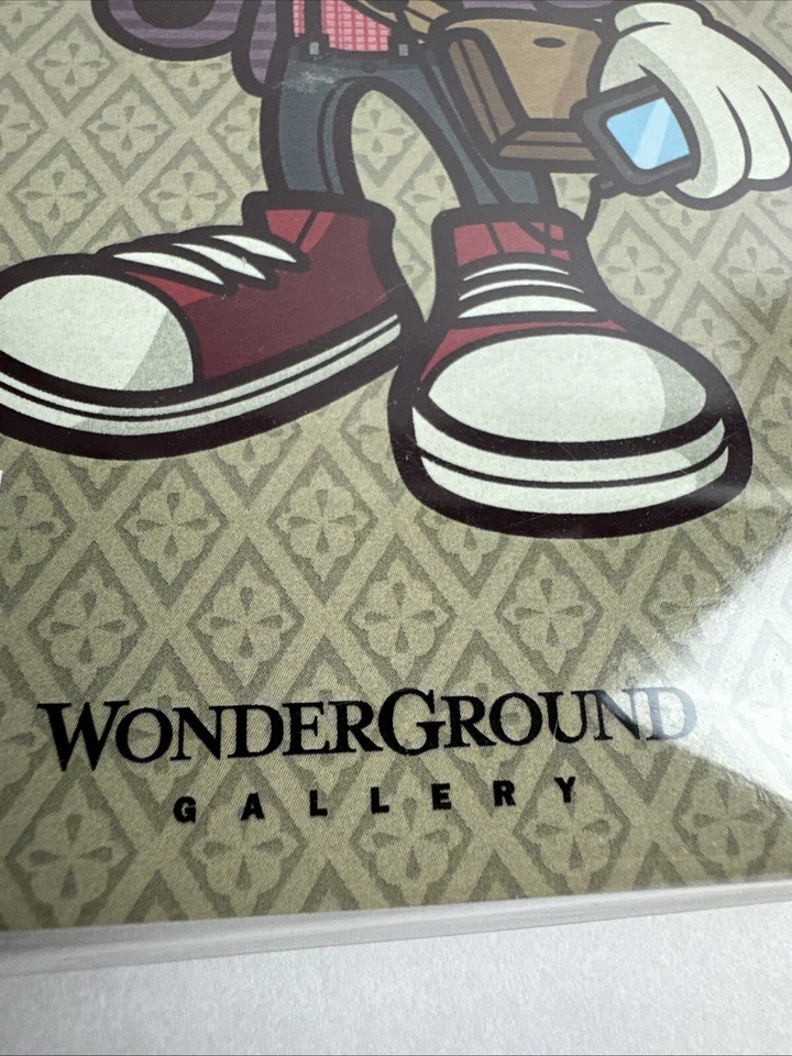 Wonderground Gallery Hipster Mickey Note Pad Disney Parks RARE - Image 4 of 4
