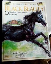 BLACK BEAUTY by Anna Sewell (1997) DK Eyewitness Classics illustrated hardcover