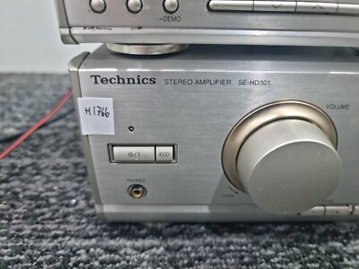 H1766 TECHNICS SE-HD301 Amplifier Amd ST-HD301 Tuner In Full
