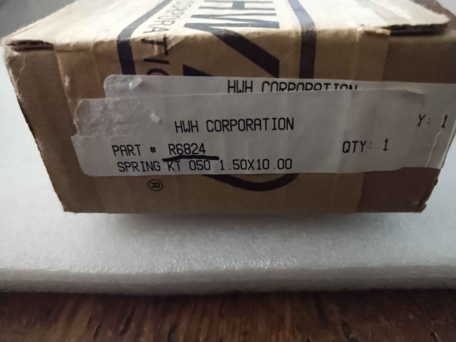 HWH R6824 Replacement Spring Kit for Hydraulic Leveling Jacks (2