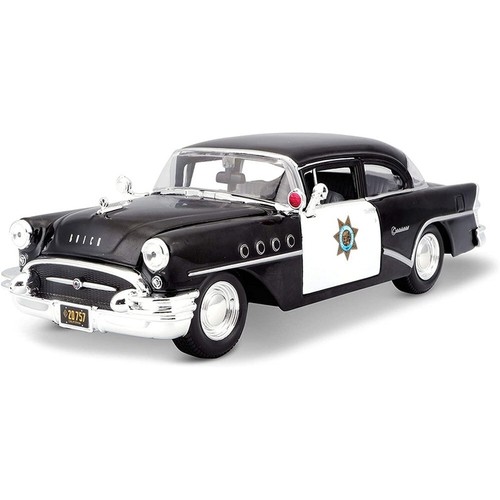 MAISTO-MODELLINO AUTO 1:24 1955 BUICK CENTURY DIE-CAST METAL SPECIAL EDITION - Foto 2 di 13