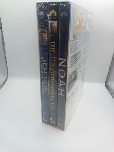 Epic Faith 3 Film DVD Collection: The Ten Commandments, Noah, Ben-Hur New Sealed - Picture 4 of 9