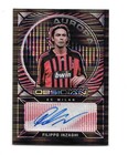 Filippo Inzaghi 2021-22 Panini Obsidian Soccer Aurora Auto 23/44 #AU-FI