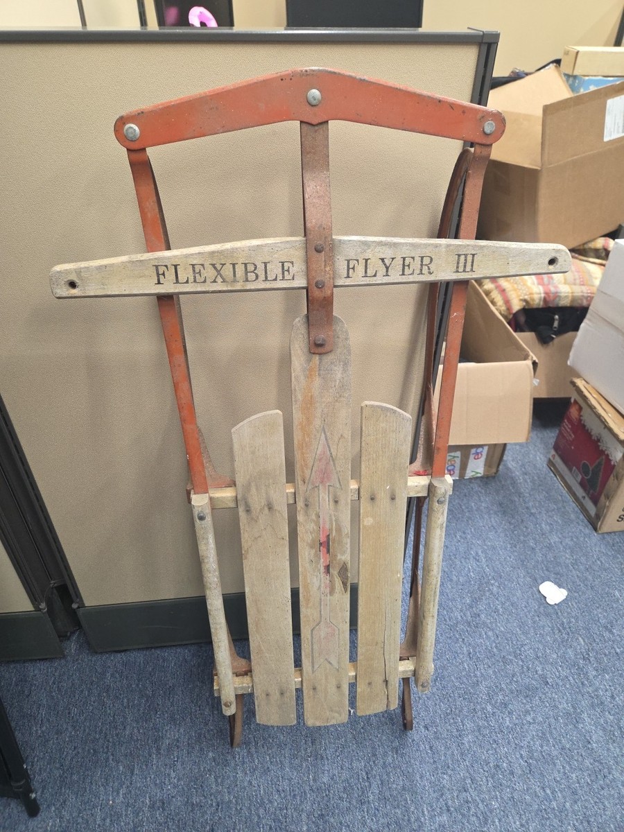 Vintage Flexible FLYER SLED 1960s | eBay