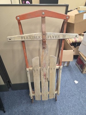Vintage Flexible FLYER SLED 1960s | eBay