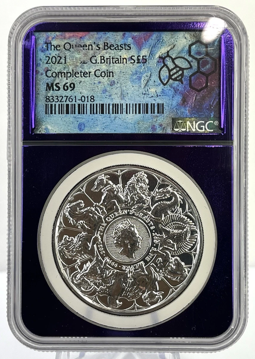 NGC Certified UK Queen's Beast Silver Bullion Coins for sale | eBay