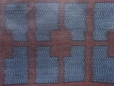 7605665: JAPANESE KIMONO / ANTIQUE ENSEMBLE KIMONO / SILK / DORO OSHIMA TSUMUGI