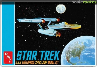 AMT Model Kits 1296 1/650 Star Trek Enterprise Space Ship Model Kit