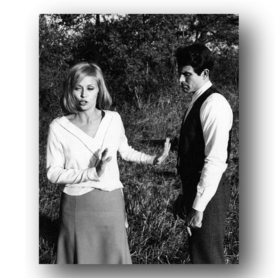 Warren Beatty, Faye Dunaway Photo 8x10 Bonnie And Clyde 1967 Film Publicity