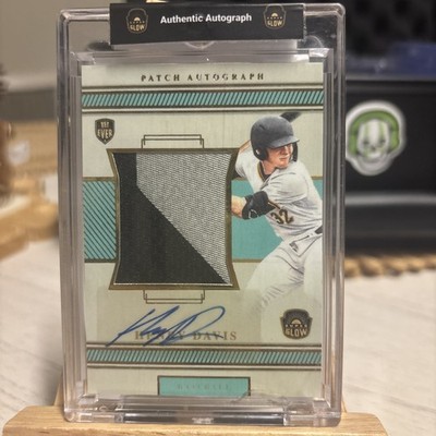 2022 Super Glow Teal 1/1 First Ever Henry Davis Auto And Patch    