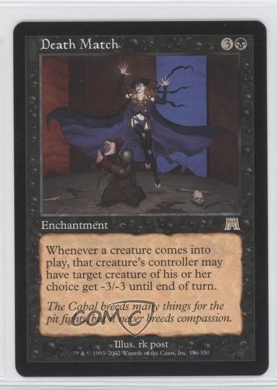 Death Match Magic: Onslaught #136 2002