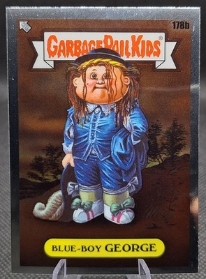 2022 Topps Garbage Pail Kids #178b Blue-Boy George - NM/MT+ Chrome