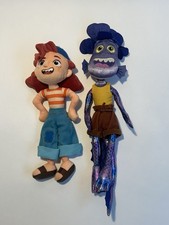 Disney Store Pixar Luca Movie Giulia  Alberto Sea Monster Stuffed dolls lot WOT