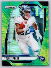 2024 Panini Prizm #278 Tyjae Spears Hyper #/180