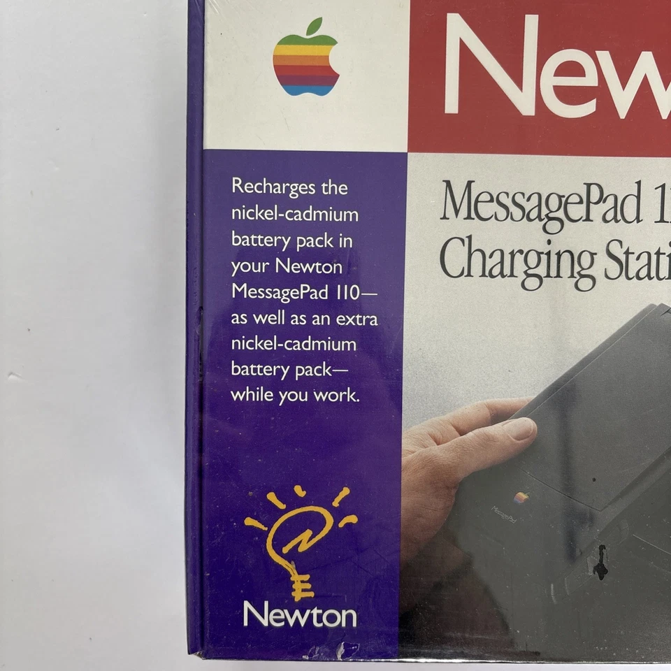 苹果老式 Newton MessagePad 充电站 罕见 密封盒 H0073L/A — 第 2/4 张图片