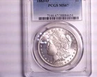 Scarce 1883-O PCGS MS67 Morgan Silver Dollar, Very Nice White coin!