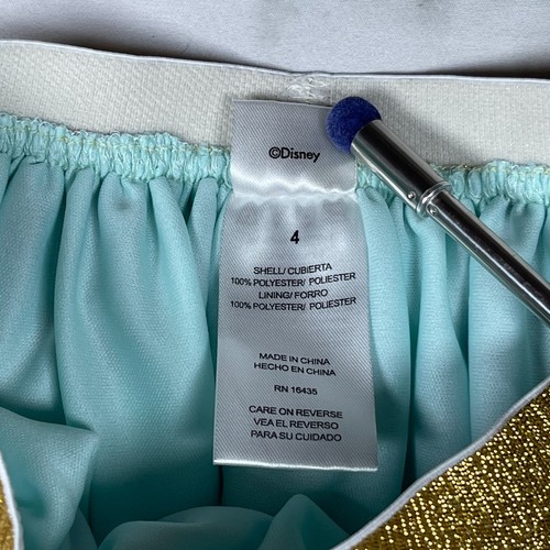 Disney Prinzessin Mädchen Arielle kleine Meerjungfrau Glitzerdetail Tutu Rock US Größe 4 - Bild 6 von 11
