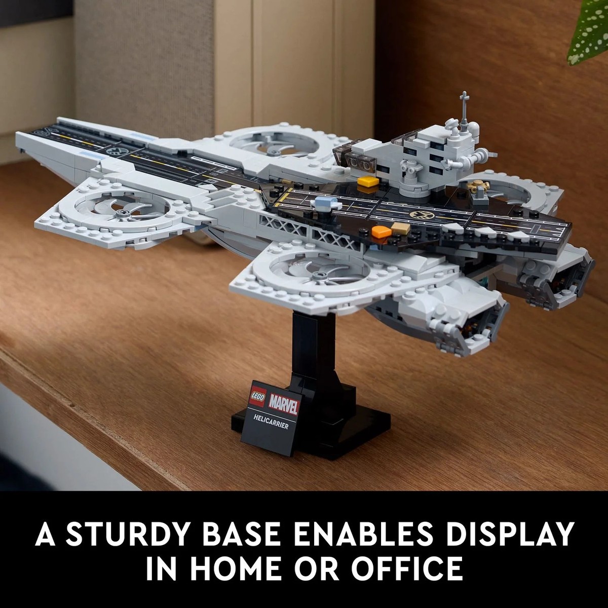 LEGO 76295 Marvel The Avengers Helicarrier Aircraft Carrier Model