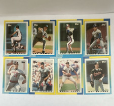 Topps 1989 Topps Baseball 8 Card Lot Tim Belcher Jay Howell Tim Burke