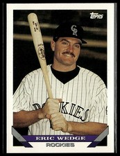 Eric Wedge *ROOKIE CARD* (RC) 1993 Topps #486. rookie card picture