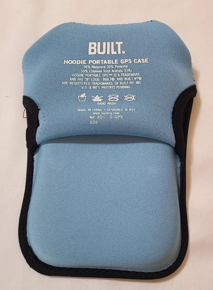 Hoodie Portable GPS Case made by BUILT NY Protects Small Electronic Devices EUC  - Image 4 of 4