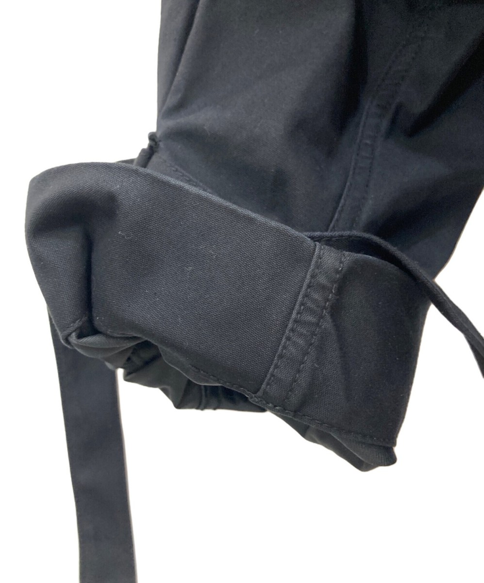ALMOSTBLACK Blouson with hood black Size: 2 Black Men 21SS