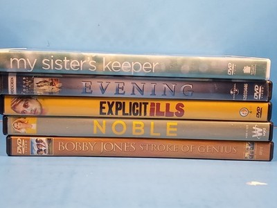 Drama Movie DVD Lot Of 5 #11 Sisters Keeper Evening Explicit Ills Noble Bobby