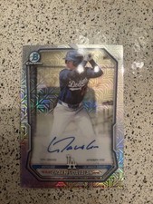 2025 Bowman Draft Charles Davalan Rookie Autograph Baseball Card #BMA-CD