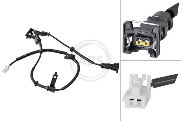 A.B.S. ABS Sensor Raddrehzahl 31558 FüR KIA RIO 2 JB 16V Crdi Cvvt-image