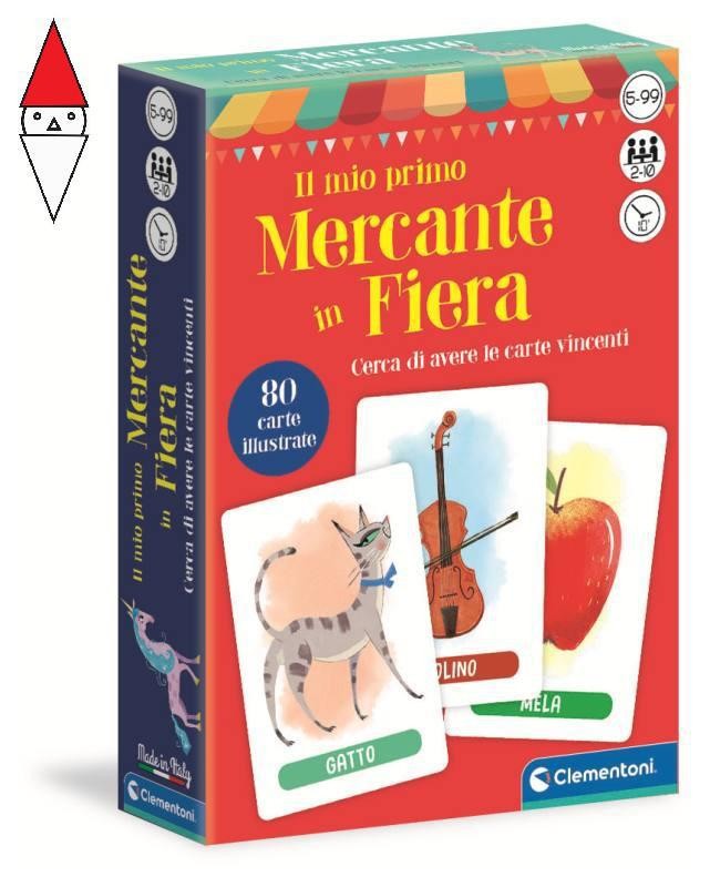 CARTE DA GIOCO CLEMENTONI CARTE IL MIO PRIMO MERCANTE IN FIERA