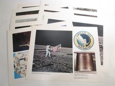 1970 Official NASA Apollo 12 XII 69-HC 69-H Set 10- 11x14 Photograph Lithograph