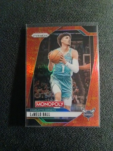 LaMelo Ball 2024-25 Panini Prizm Monopoly #31 Millionaire Club Prizm/1499 Hornet