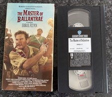 The Master of Ballantrae (VHS, 1992) Errol Flynn - 1953 Warner Brothers