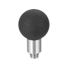 0.8" Ball Mount Base Ball Adapter with 1/4" Threaded Bolt Silver