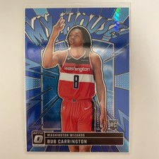 2024-25 Optic Bub Carrington RC My House Blue Prizm Numbered 16 Out Of 175 🔥